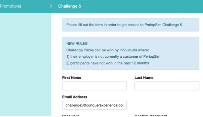 PeriopSim Challenge Step 1
